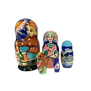 Матрешка сказка Конек Горбунок
