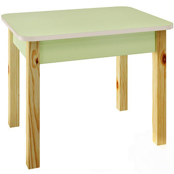 Стол детский нерегулируемый, пастельные цвета