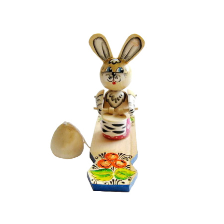 Богородская игрушка Зайка
